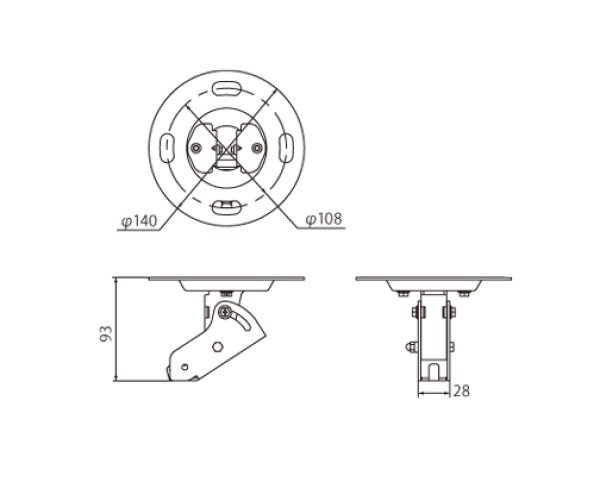 パナソニック WS-Q146-K スピーカー取付金具 株式会社きとみ電器