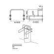 画像3: INAX　小便器用手すり　KF-701AEJ/WA　 (3)