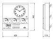 画像2: セイコー QT-7830RM 年間プログラムタイマー付 水晶親時計 3回路 (2)