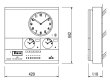 画像2: セイコー QT-7820RM 年間プログラムタイマー付 水晶親時計 2回路 (2)