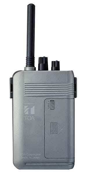 TOA WT-1100 ワイヤレスガイド携帯型受信機 株式会社きとみ電器